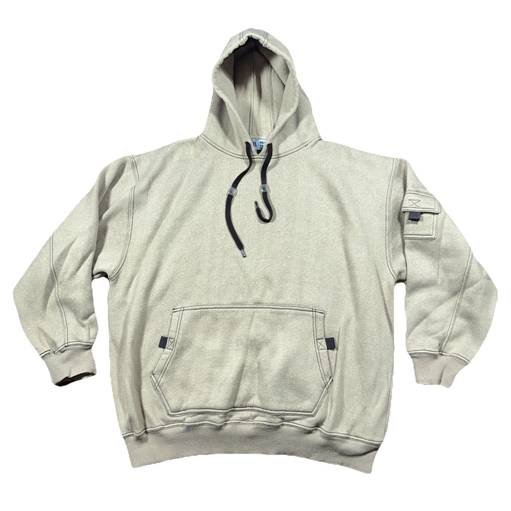 BTL Beyond The Limit Pullover Hoodie Celadon XXL Acrylic Sweater Tactical